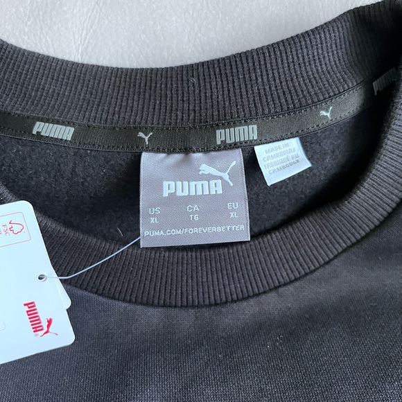 NWT - Puma Men’s Essential Logo Sweatshirt - Size XL - Picture 4 of 6